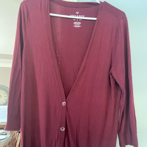 American Eagle Outfitters Other - Ladies AEO cardigan-soft and sexy fabric. Medium.